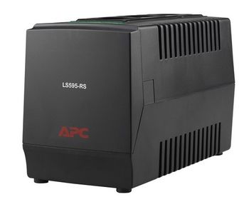 Stabilizer APC Line-R LS595-RS 595VA/300W Automatic Voltage Regulator, 3 Schuko Outlets, 230V 