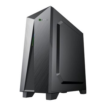 Case ATX GAMEMAX Nova N6, w/o PSU, 1x120mm, ARGB LED fan, ARGB LED strip, TG, USB 3.1, Black 