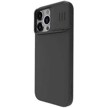 Nillkin Apple iPhone 15 Pro, CamShield Silky Silicone Case, Elegant Black 