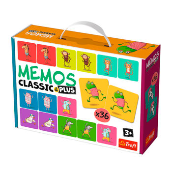 Игра настольная "Memos Classic & Plus. Move and play" 50152 (7077) 