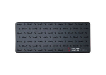 Gaming Mouse Pad Bloody BP-30L, 750 x 300 x 3mm, Cloth/Rubber, Anti-fray stitching, Black/Red 