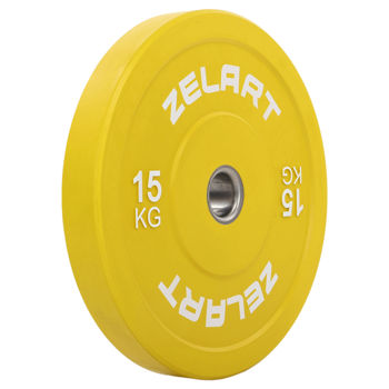 Disc bumper (metal, cauciuc) 15 kg, d=52 mm TA-7797-15 (10194) 