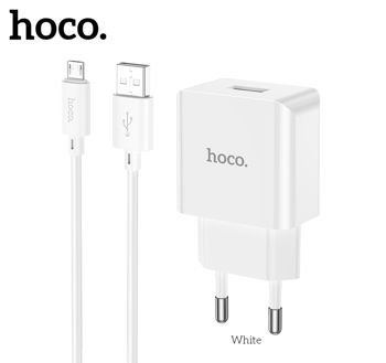 Hoco C106A Leisure single port charger set(Micro)(EU) 