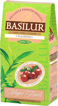 купить Зеленый чай Basilur Magic Fruits, Cranberry, 100 г в Кишинёве 