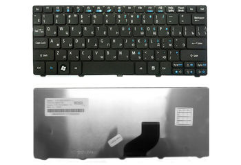 Keyboard Acer Aspire One 532 532H 521 533 D255 D260 D257 D260 D270 HAPPY HAPPY2 Gateway Mini LT21 LT32 eMachines 350 355 PackardBell Dot SE SE2 SE3 ENG/RU Black