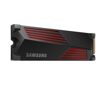 .M.2 NVMe SSD 1.0TB Samsung 990 PRO w/ Heatsink [PCIe 4.0 x4, R/W:7450/6900MB/s, 600TB, 3DTLC] 