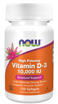 VITAMIN D3-10000 IU - 120SOFTGELS 