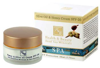 купить Health & Beauty Крем с оливковым маслом и мёдом SPF-20 (50ml) 44.101 в Кишинёве 