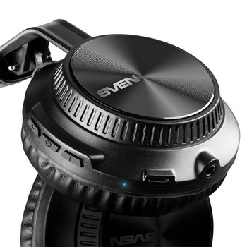 Bluetooth Headset SVEN AP-B630MV with Mic, Black, 4pin 3.5mm mini-jack 