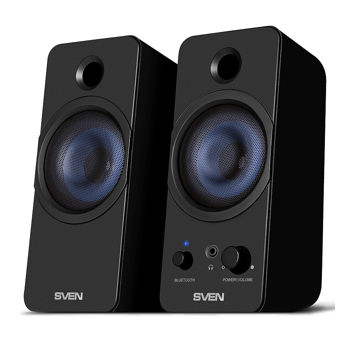 Active Speakers SVEN 431 Black (USB),  2.0 / 2x3W RMS, Bluetooth, USB or 5V DC power supply, headphone jack  (boxe sistem acustic/колонки акустическая сиситема)