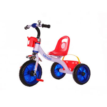 Tricicletă Lou-Lou Kimi Blue-Red 