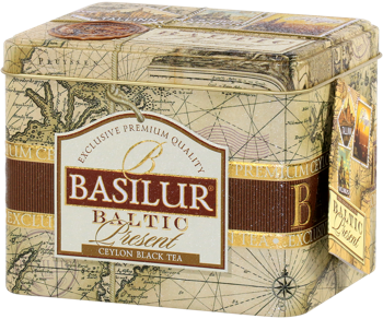 cumpără Ceai negru  Basilur Lose Leaf Tea  PRESENT BALTIC, cutie metalică  100g în Chișinău 