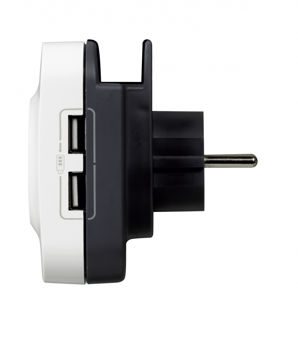 Розетка Legrand с USB разветвитель электрический 1x2P+T+2x 