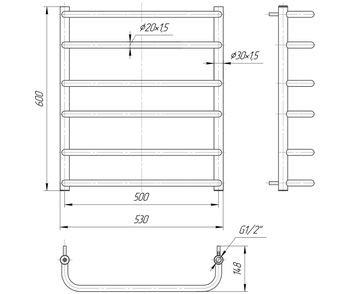 Standard 600x530/500 