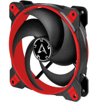 Case/CPU FAN Arctic BioniX P120 Red, Pressure-optimised Gaming Fan with PWM PST, 120x120x27 mm, 4-Pin-Connector + 4-Pin-Socket, 200-2100rpm, Noise 0.45 Sone, 67.56 CFM / 114.9 m3/h (ACFAN00115A)