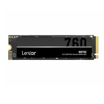 512GB SSD M.2 Type 2280 PCIe 4.0 x4 NVMe Lexar NM760 LNM760X512G-RNNNG, Read 5300MB/s, Write 4000MB/s