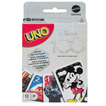 Настольная игра "Uno Disney 100" HPW21 (10481) 