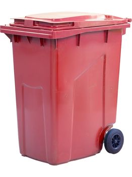 360L, Kонтейнеры для мусора, красный 