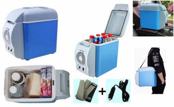 Портативный авто-холодильник 12В с охлаждением и подогревом 7,5 л 12В 