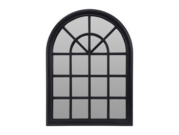 Зеркало настенное "Витраж" 45X25X61cm, черное 