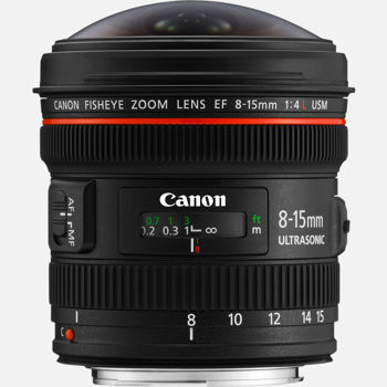 Объектив CANON EF 8-15mm F/4.0 L USM Fisheye 