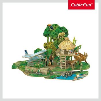 купить CubicFun пазл 3D Amozon Rain Forest в Кишинёве 