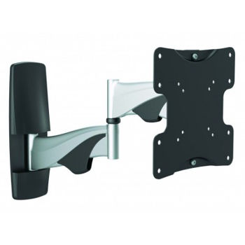 Wall Mount Reflecta Plano Slim 37-2020T, Black 23"-42", max.30kg 