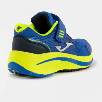 Детские Кроссовки JOMA - J.FURY JR 2204 ROYAL VERDE FLÚOR 35 