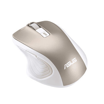 Mouse fara fir ASUS Silent Wireless Mouse MW202, Gold, Optical, 2.4GHz, 800dpi/1200dpi/2000dpi/4000dpi, Nano, USB 90XB066N-BMU020 (ASUS)