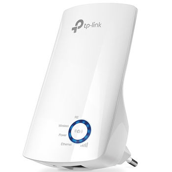 Wi-Fi N Range Extender/Access Point TP-LINK "TL-WA850RE", 300Mbps, Integrated Power Plug 