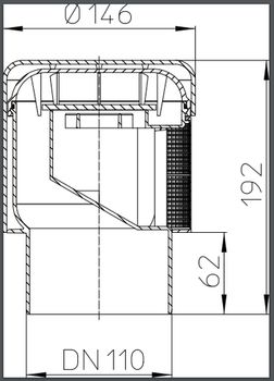 cumpără Aerator PP D.110 HL900N ECO  HL în Chișinău 