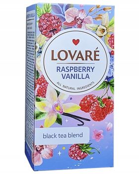 Чай Lovare Raspberry Vanilla, 24 шт. 