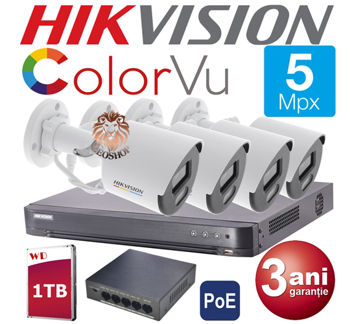 HIKVISION 5 Megapixeli Microfon COLOR VU DS-2CD1057G0-LUF 