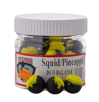 Boiles pentru fir Squid-Ananas 14mm Duo Balance TRAFEI 