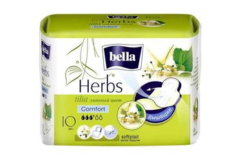 Прокладки Bella Herbs Comfort Липа, 10 шт. 