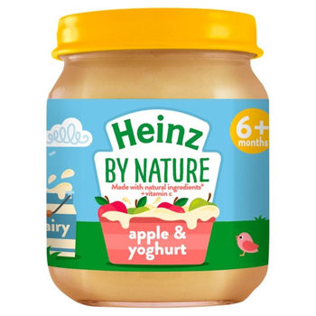 Piure HEINZ Mere, Iaurt (6 luni) 120g 