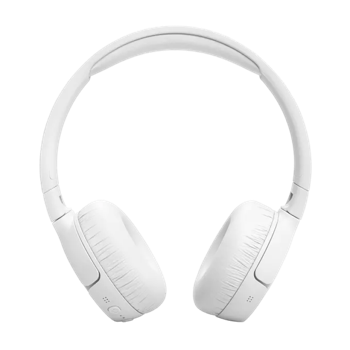 Headphones  Bluetooth  JBL T670NC, White, On-ear, Adaptive Noise Cancelling with Smart Ambient 