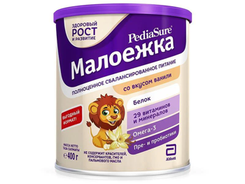 Питание PediaSure Малоежка ваниль, 400 мл 