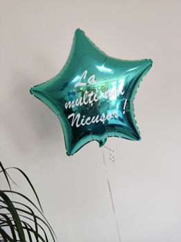 Balon din folie + text personalizat 