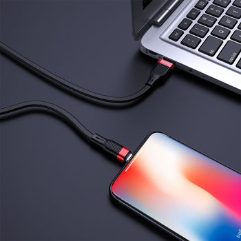 Hoco U72 Forest Silicone charging cable for iP 