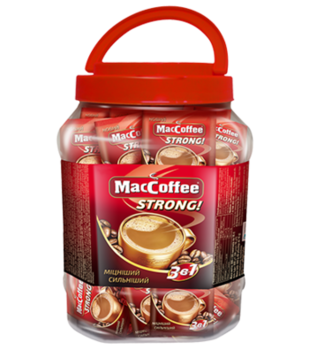 MacCoffee 3в1 Strong (50пак в банке) 