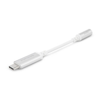 Audio Adapter MOSHI Type-C M / jack 3.5mm F, Silver 