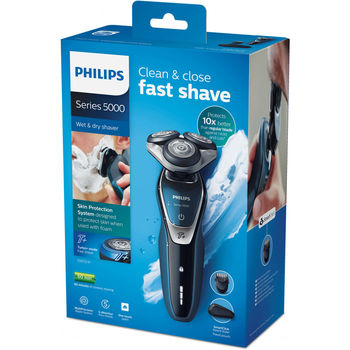 купить Электробритва для сухого и влажного бритья Philips Shaver series 5000  S5672/41 в Кишинёве 