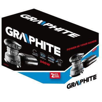 Șlefuitor excentric GRAPHITE 59G343 