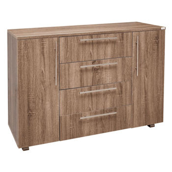 Comodă Mashtab 10966 Madrid 4 sertare (1200x430x800) Trufeli