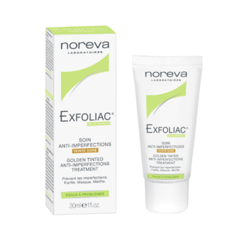 cumpără Noreva EXFOLIAC Cremă tratamentul acneei + fon de ten inchis 30 ml în Chișinău 