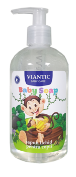Жидкое антибактериальное мыло Viantic Kids Monkey, 350мл 