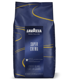 Кофе Lavazza Super Crema 1кг (зерно) 