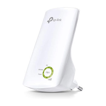 TP-LINK TL-WA854RE N300 Wireless Wall Plugged Range Extender, Atheros, 2T2R, 300Mbps 2.4GHz, 802.11n/g/b, Ranger Extender button, Range extender mode, WPS, with internal Antennas