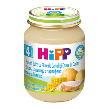 cumpără Hipp 6203 Pireu curcan,porumb și pireu de cartof (4 luni) 125g în Chișinău 